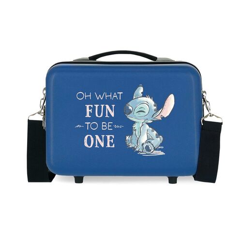 Disney Stitch To Be One Nude adaptable ABS vanity case