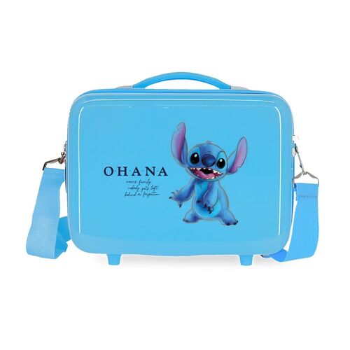 Neceser ABS Ohana Stitch Disney adaptable