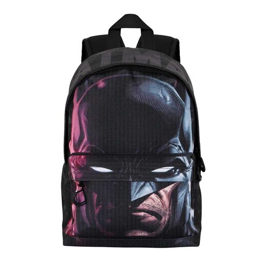 Mochila Face Batman DC Comics 34cm adaptable