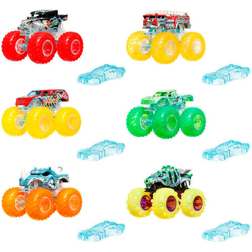 Hot Wheels Monster Trucks Power Smashers assorted metal truck