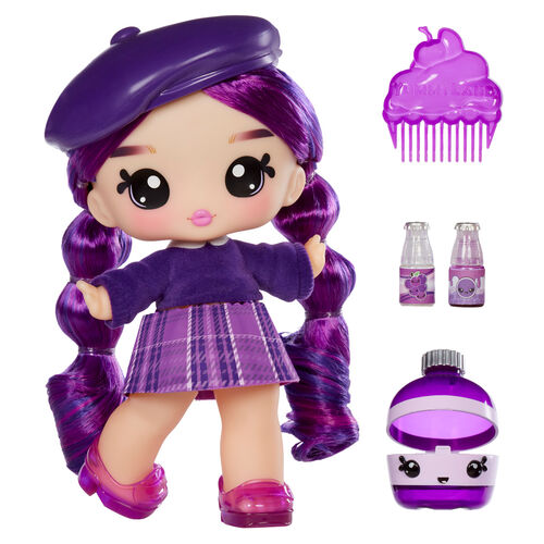 Yummiland Surprise Large Greta Grape doll+ lip gloss