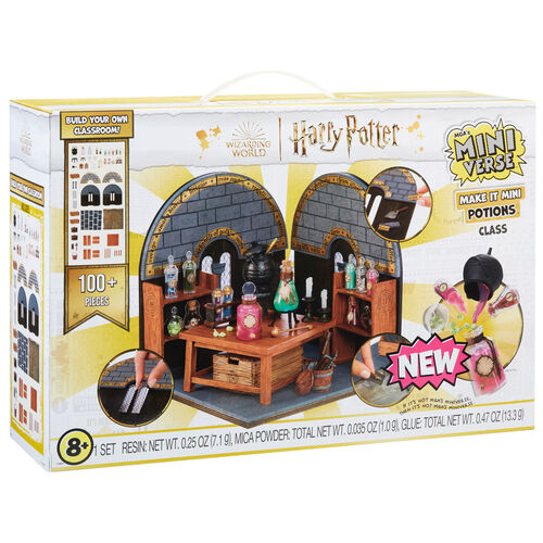 Miniverse Potion classroom Make It Mini Holiday Harry Potter set