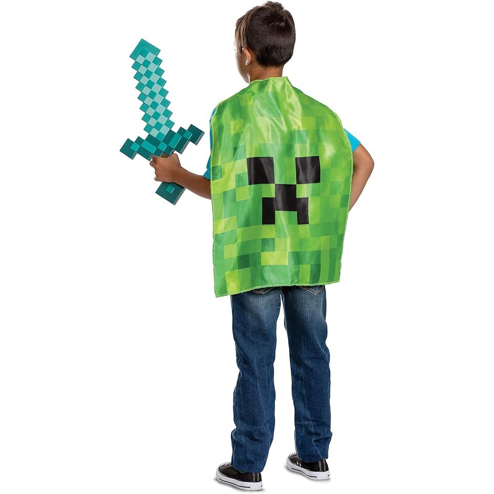 Capa + Espada Minecraft