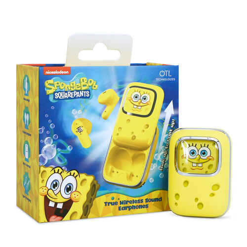 Auriculares inalambricos Bob Esponja