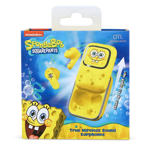 Auriculares inalambricos Bob Esponja