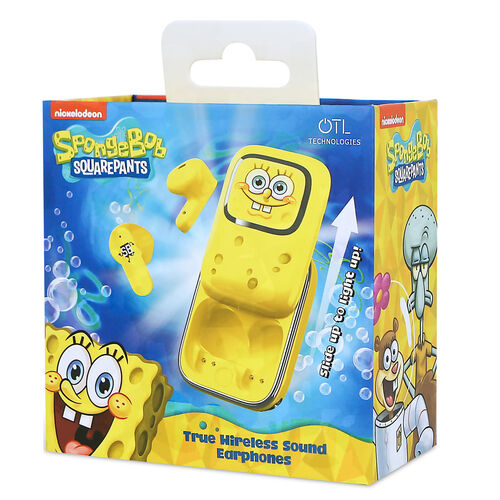 Auriculares inalambricos Bob Esponja