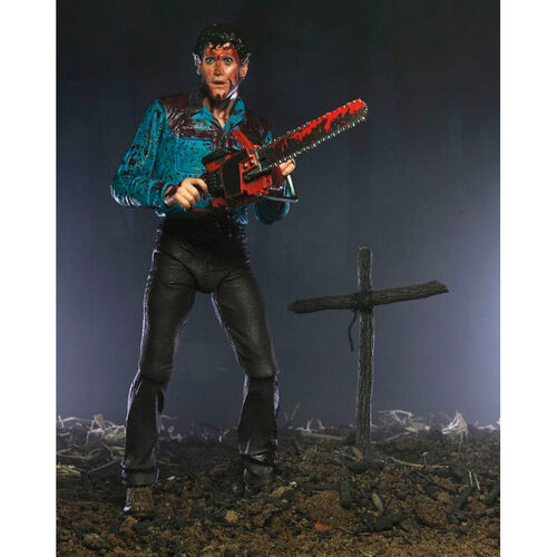 Evil Dead Bloody Ash & Cheryl Williams Ultimate set 2 figures 18cm