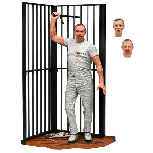 The Silence of the Lambs Dr. Hannibal Lecter Prison Escape figure 18cm