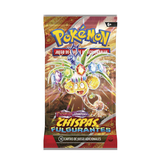 Sobre juego cartas coleccionables SV08 Pokemon espaol surtido