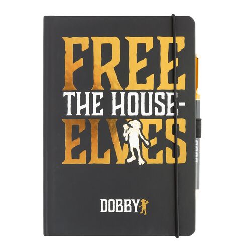 Harry Potter Dobby A5 premium notebook + pen