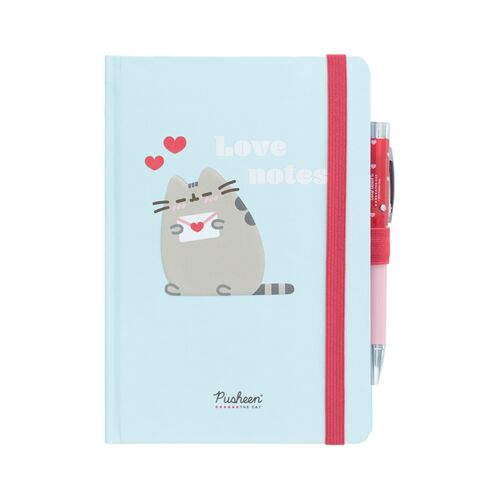 Pusheen Purrfect Love A5 premium notebook + projector pen