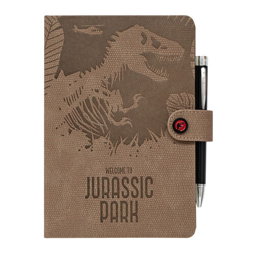 Jurassic Park A5 premium notebook + projector pen