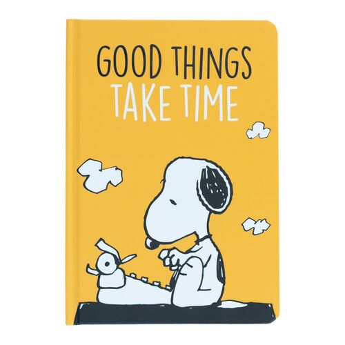 Snoopy Lazy Days A5 premium notebook