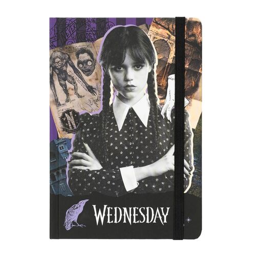 Wednesday Addams A5 premium notebook