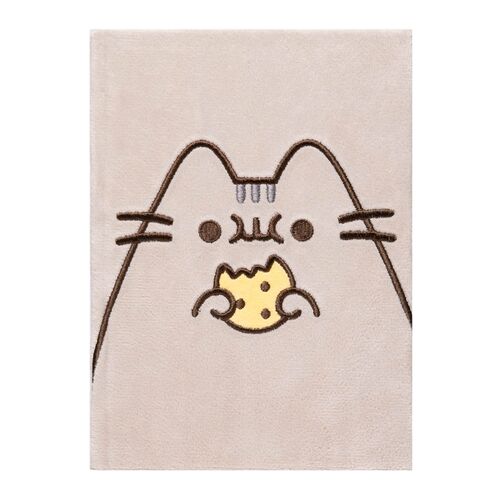 Pusheen Foodie A5 premium plush notebook