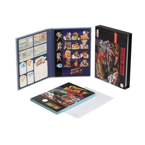 Street Fighter A5 premium Sticky notes notebook