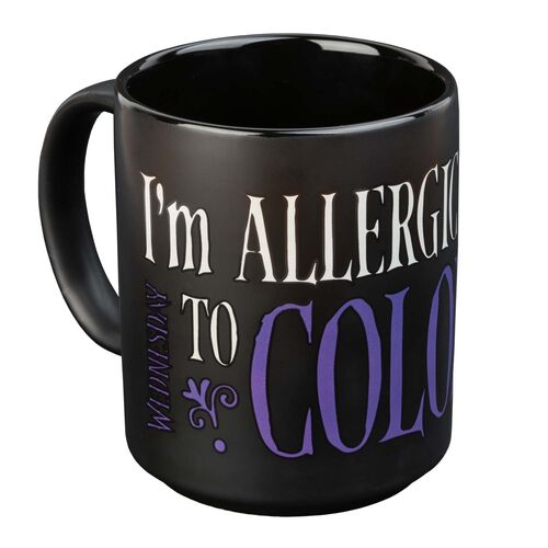 Wednesday Allergic To Color mug 350ml