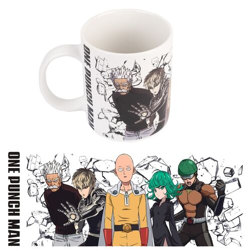 One Punch Man Heroes mug 350ml