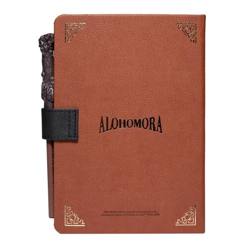 Harry Potter Hogwart A5 premium notebook + wand pen