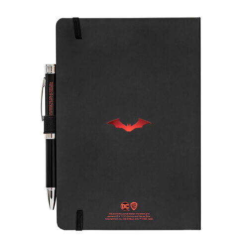 Cuaderno A5 premium + boligrafo proyector Batman DC Comics