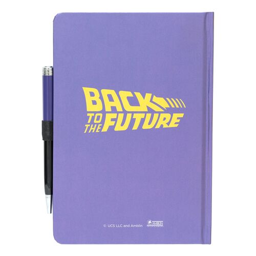 Back to the Future A5 premium notebook + pen