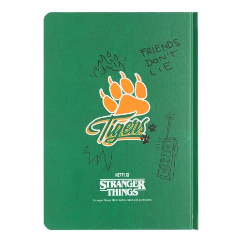 Stranger Things Hawkins High School A5 premium notebook