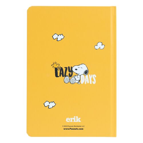 Snoopy Lazy Days A5 premium notebook