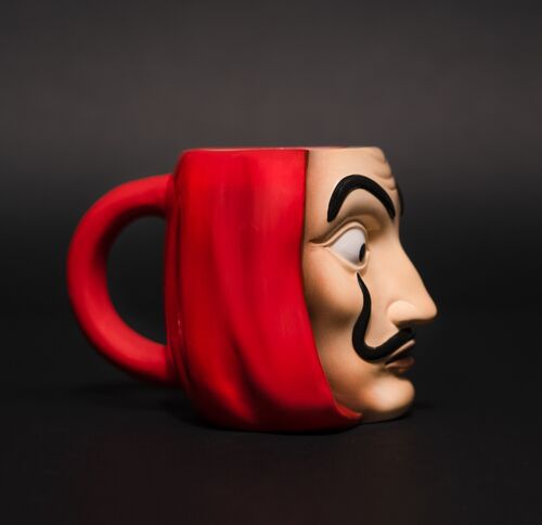 Money Heist Mask 3D mug 350ml