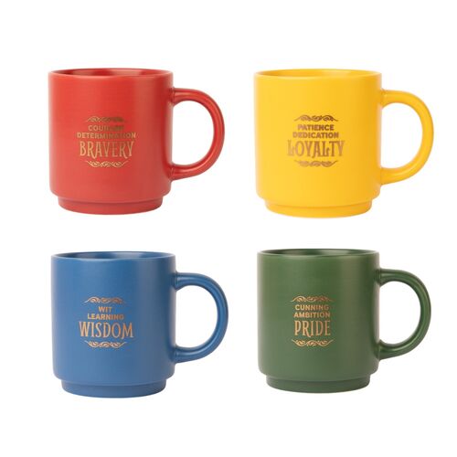 Set 4 tazas Harry Potter 300ml