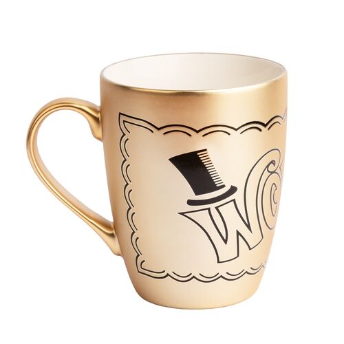 Willy Wonka Golden Ticket mug 350ml