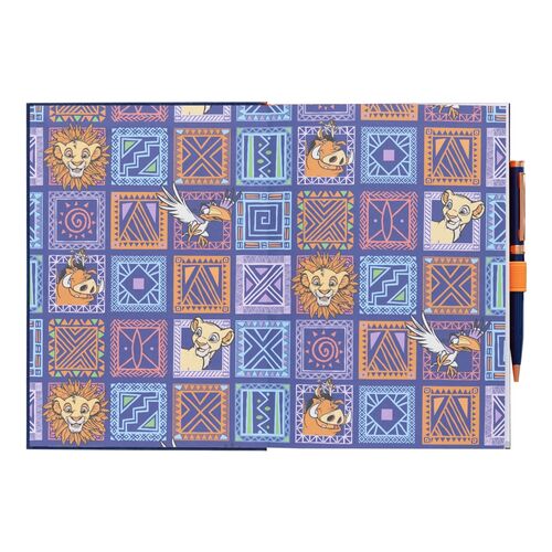 Cuaderno A5 premium + boligrafo El Rey Leon Disney