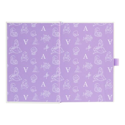 Disney Alice in Wonderland A5 premium notebook + pen