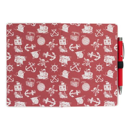 Cuaderno A5 premium + boligrafo proyector One Piece