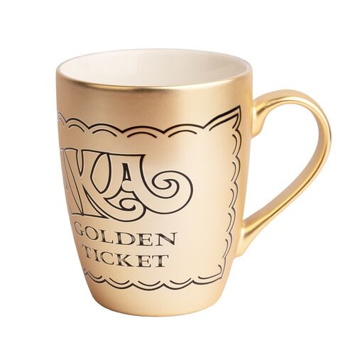 Taza Golden Ticket Willy Wonka 350ml