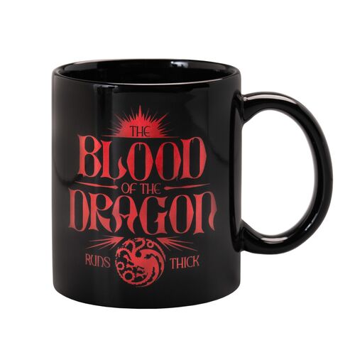 Taza La Casa del Dragon Juego de Tronos 350ml