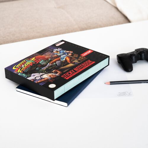 Cuaderno A5 premium Sticky notas Street Fighter