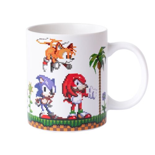 Sonic The Hedgehog Retro Pixel mug 350ml