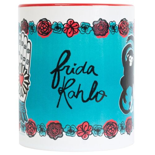 Frida Kahlo Long live life mug