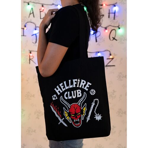 Stranger Things Hellfire Club shopping bag