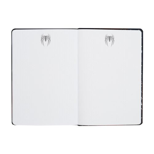 Cuaderno A5 premium + boligrafo proyector Spiderman Marvel