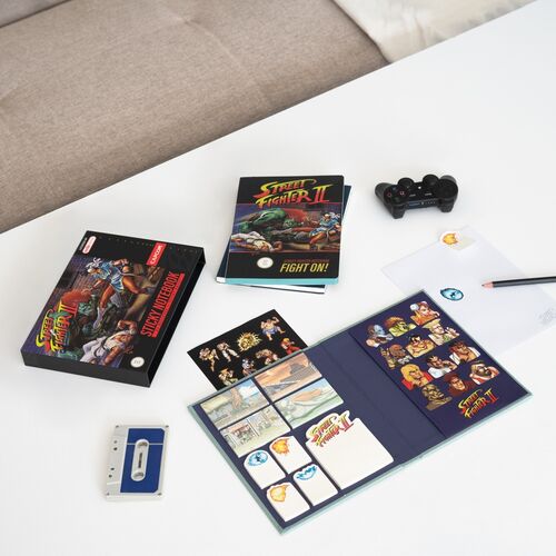 Street Fighter A5 premium Sticky notes notebook