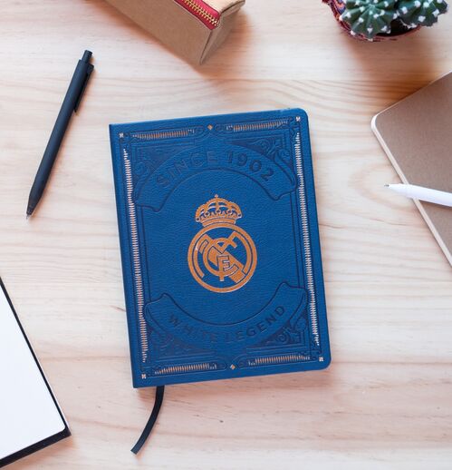 Cuaderno A5 premium Real Madrid