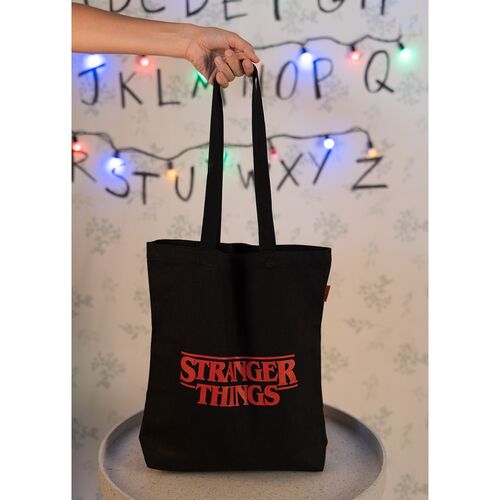 Stranger Things Logo shopping bag