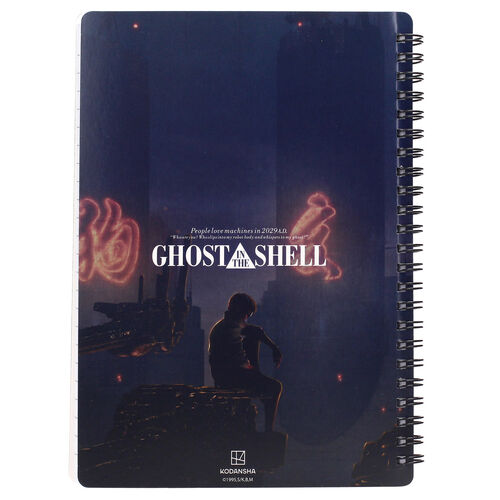 Ghost in the Shell Motoko Motoko Kusanagi 3D notebook