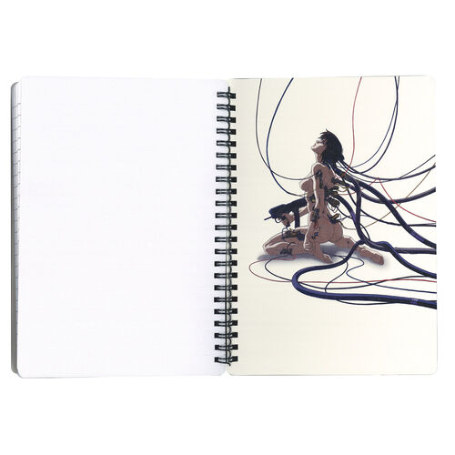 Ghost in the Shell Motoko Motoko Kusanagi 3D notebook