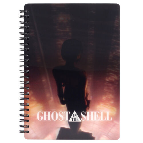 Ghost in the Shell Motoko Motoko Kusanagi 3D notebook