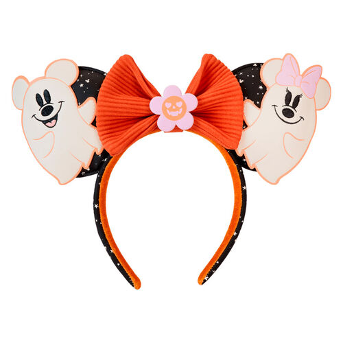 Diadema orejas Floral Ghost Mickey & Minnie Disney Loungefly