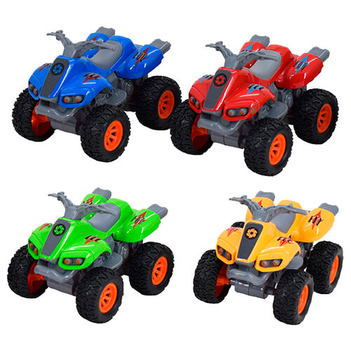 Quad Die Cast friccion surtido