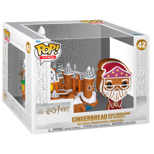 POP figure Town Harry Potter Gingerbread Dumbledore & Hogwarts