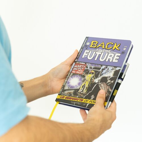 Back to the Future A5 premium notebook + pen